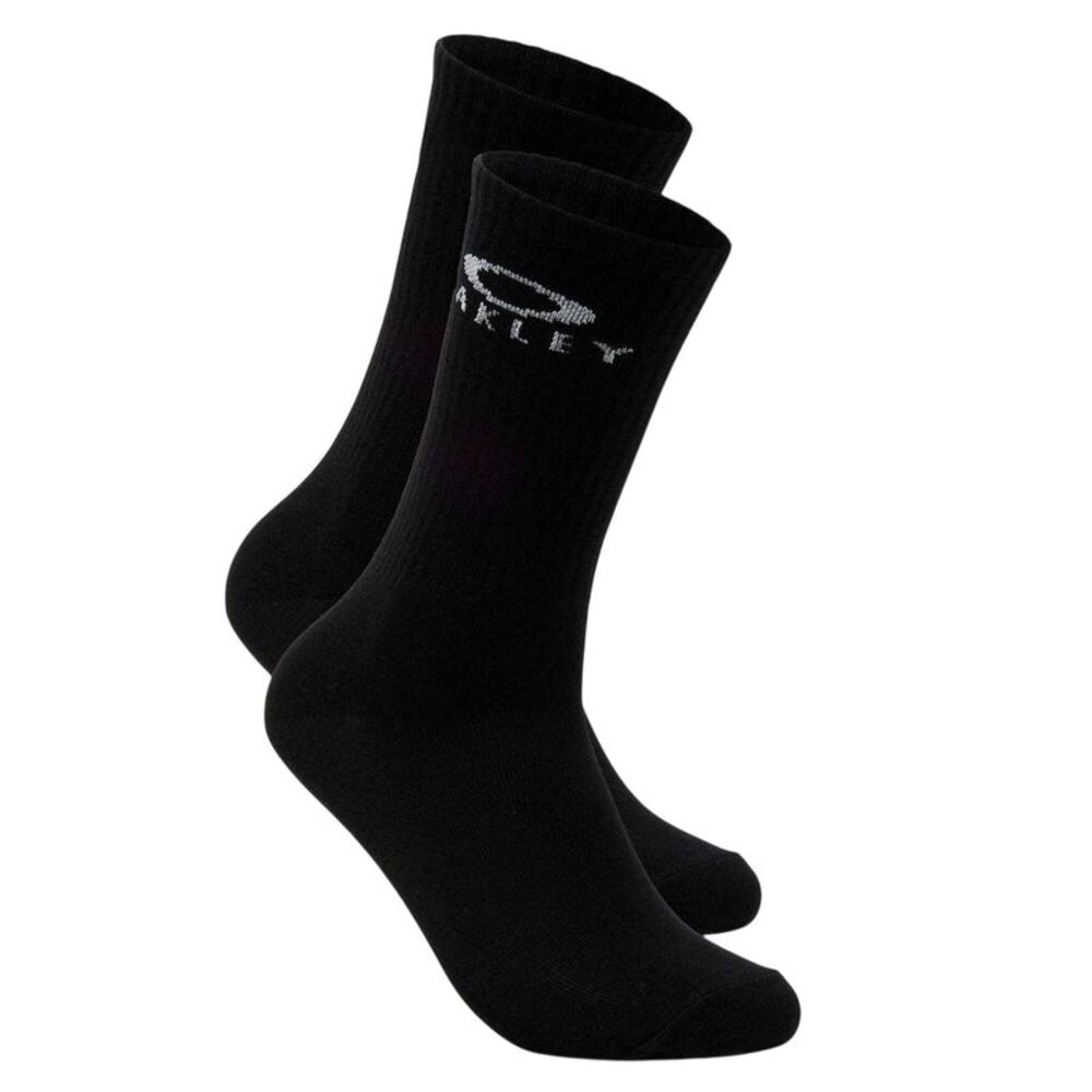 Oakley Mens Ellipse Crew Socks (Pack of 3) / Blackout